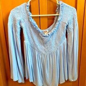 Off the shoulder shirt